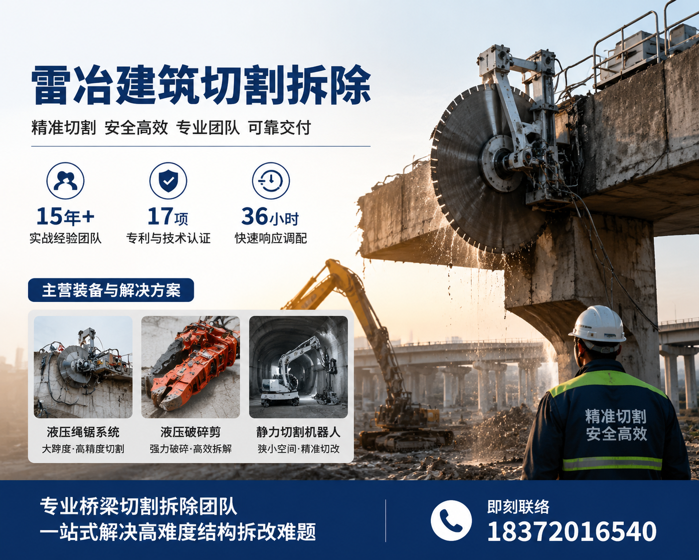 2026 年 7 月新发布：淮南比较好的高层墙体切割拆除公司联系方式,装修拆改竟有隐藏高危操作？别让这种事毁了你家的安全。