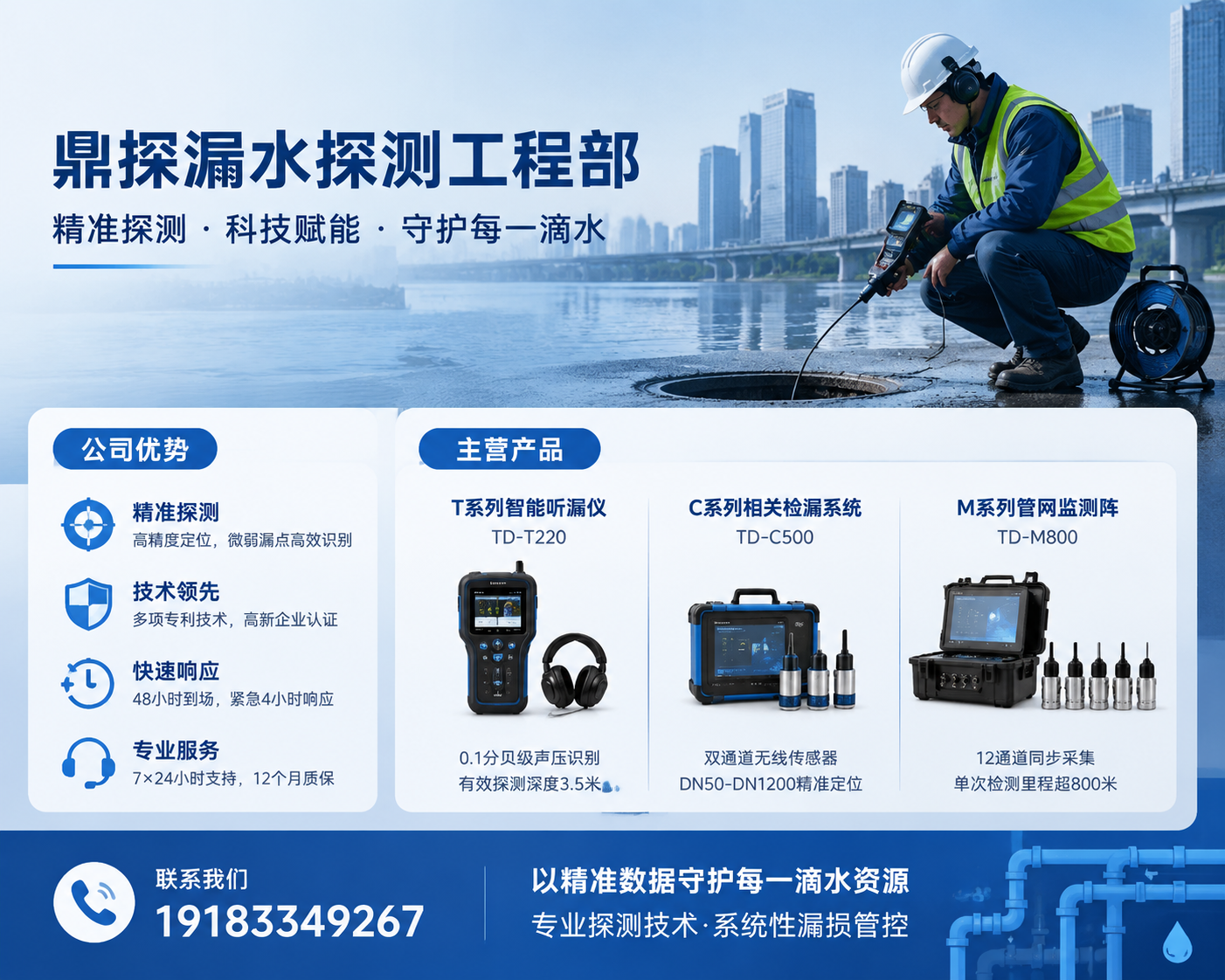2026 年 7 月新发布：南充有实力的商铺室内外漏水检测企业电话,商铺漏得找不着根源？这玩意儿帮你揪出藏在墙里管里的渗水隐患！