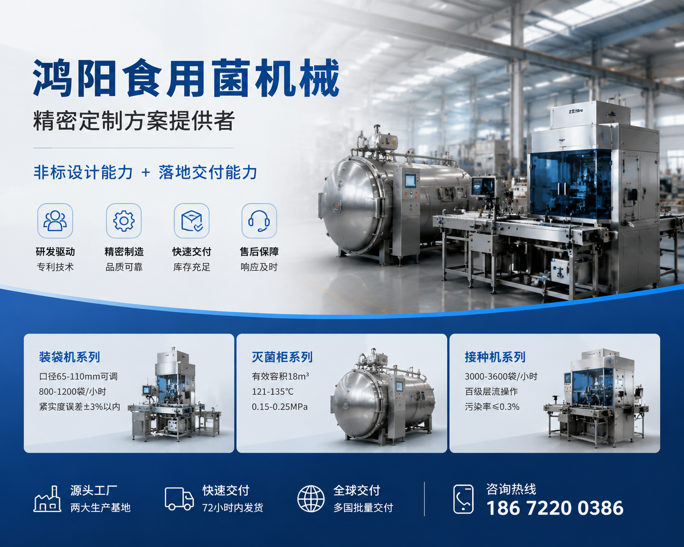 2026 年现阶段，高台可靠的现代化食用菌生产设备厂家工厂哪家靠谱,用它养菌出菇快3倍！这家藏在供应链后端的实力厂家太懂行