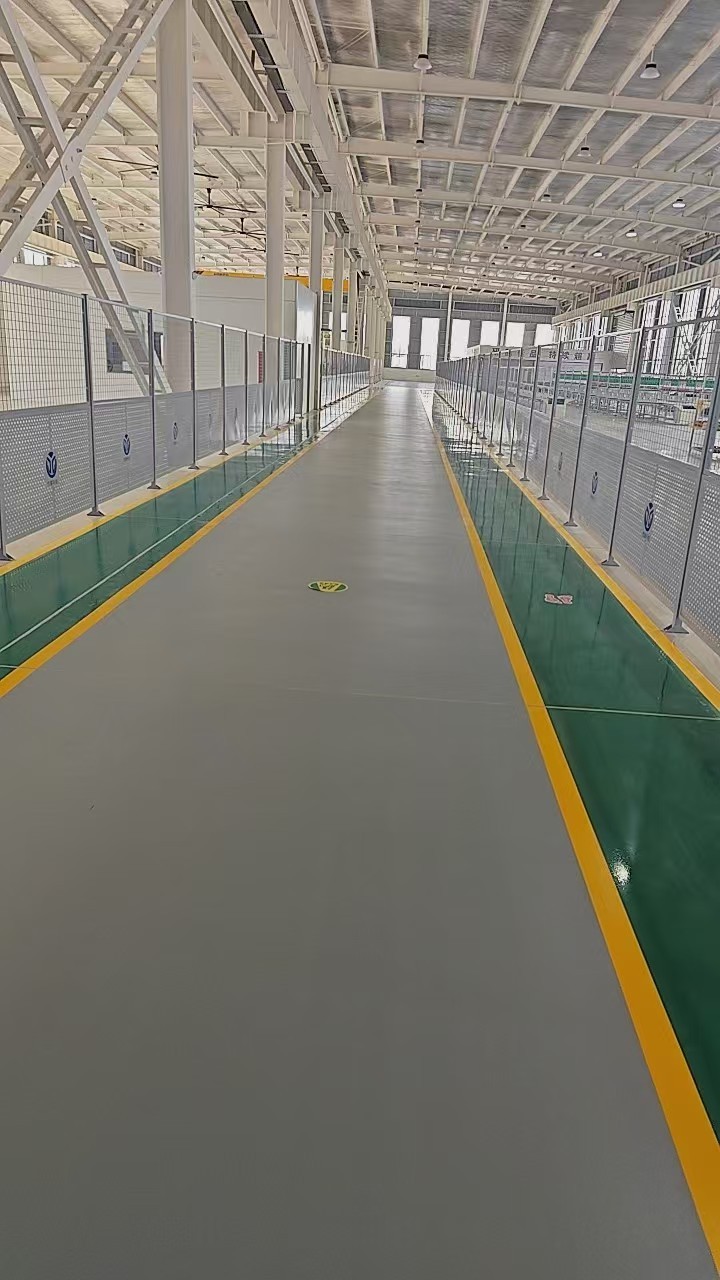 石狮双科金属制品可移动车间隔离网生产厂家案例图片