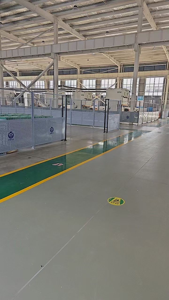 石狮双科金属制品可移动车间隔离网生产厂家应用场景
