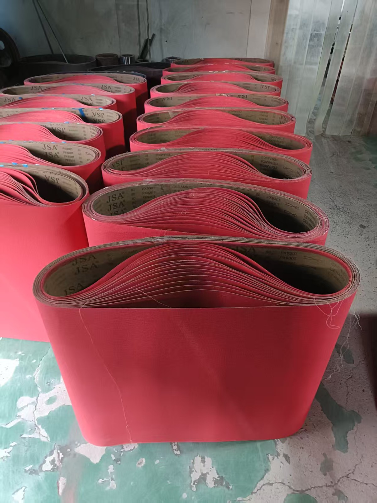 砂带样品展示