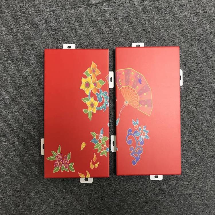 保定昱晟新材料带涂层热转印铝板应用场景