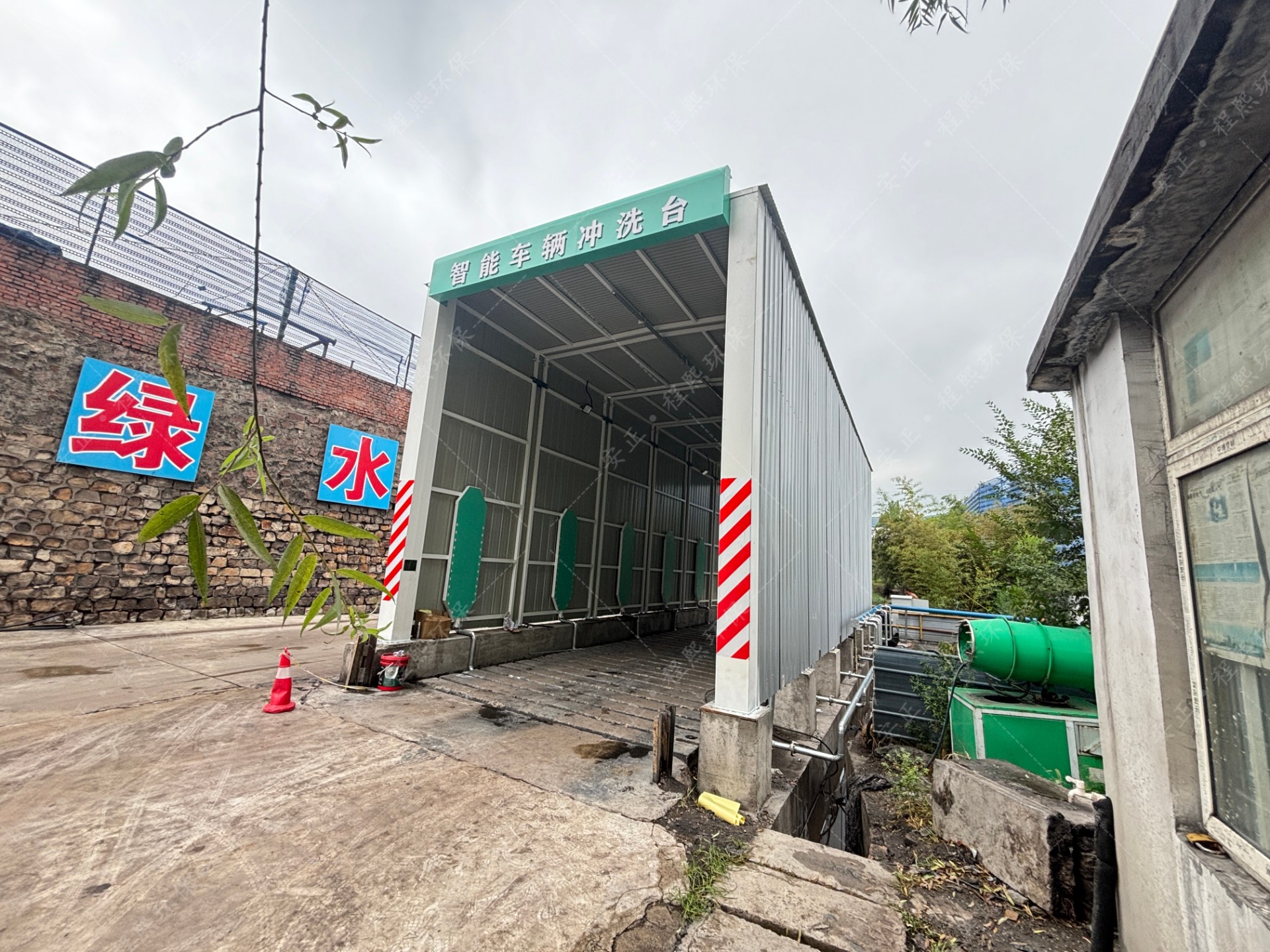 河源程熙环保龙门洗车机龙门洗车机厂家案例图片