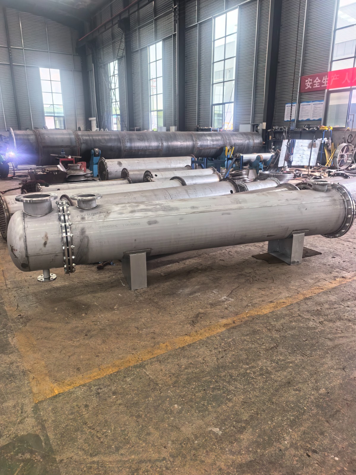 开封曦豪不锈钢冷凝器不锈钢冷凝器哪家好展示