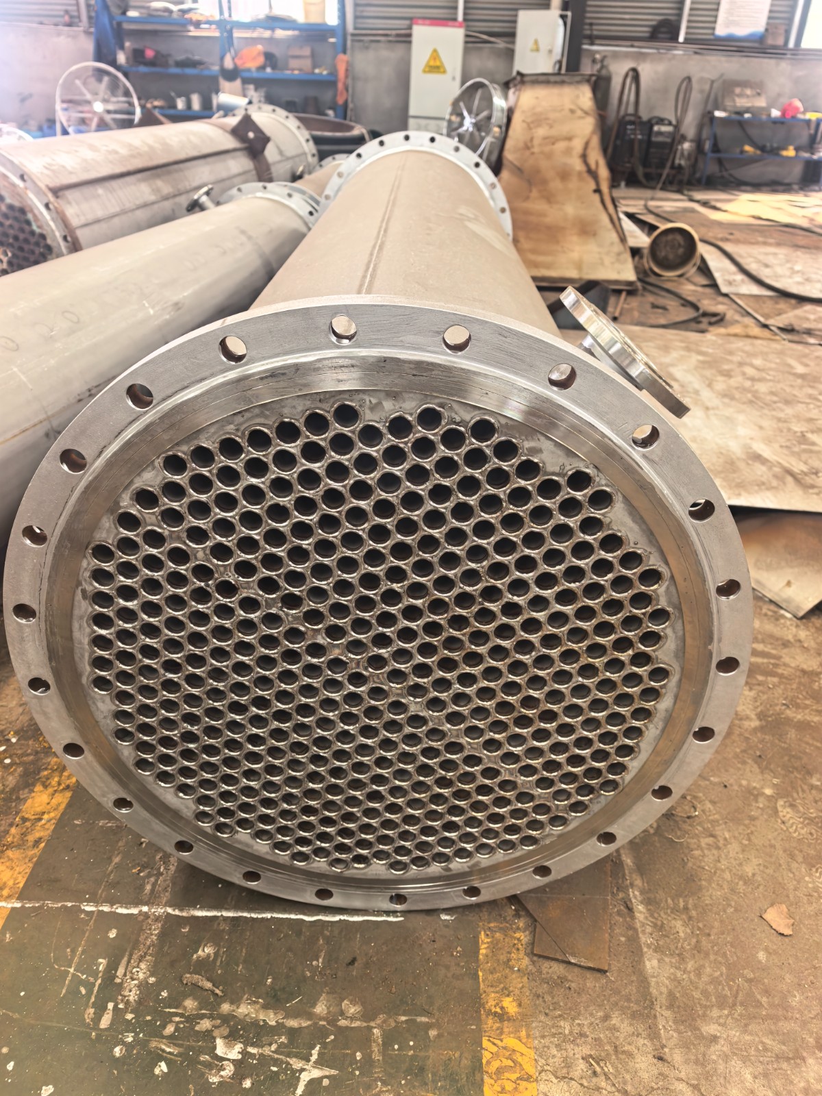 开封曦豪不锈钢冷凝器曦豪不锈钢冷凝器产品细节