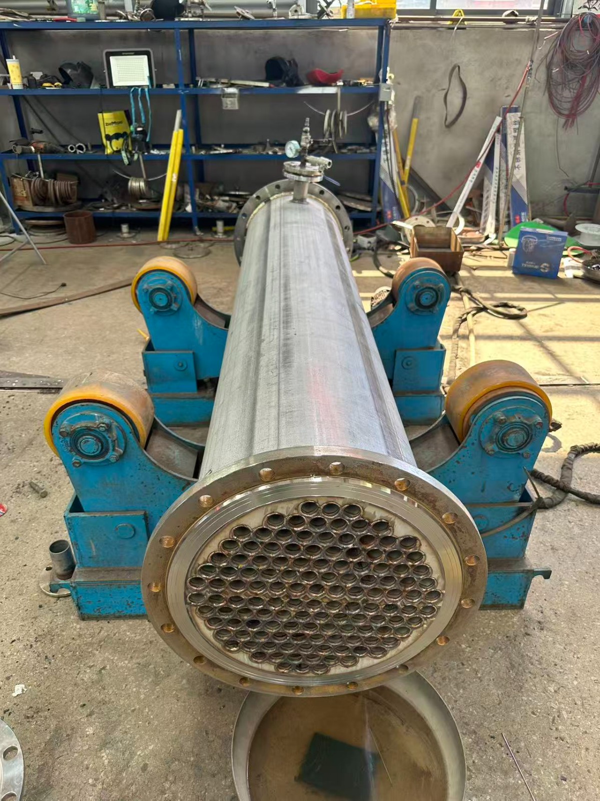 开封曦豪不锈钢冷凝器曦豪不锈钢冷凝器案例展示