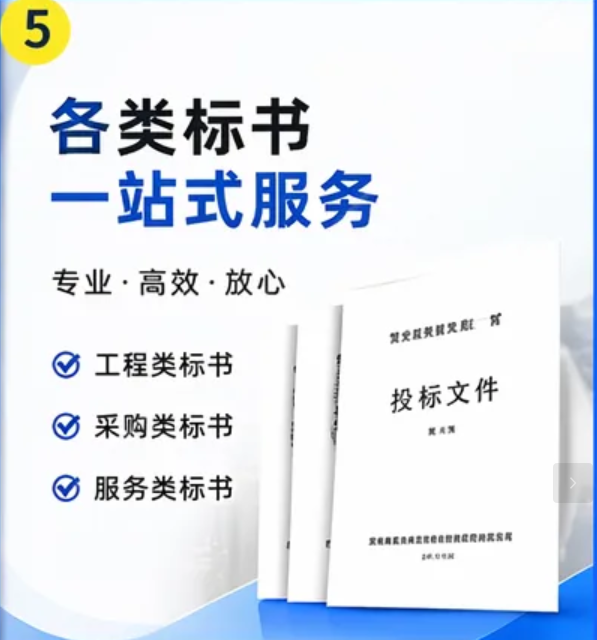 那曲合旺标书制作电子标书制作公司案例图片