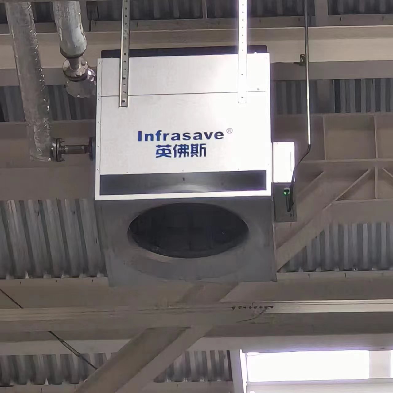 广东绿帆工业吊扇高大空间空调公司案例图片