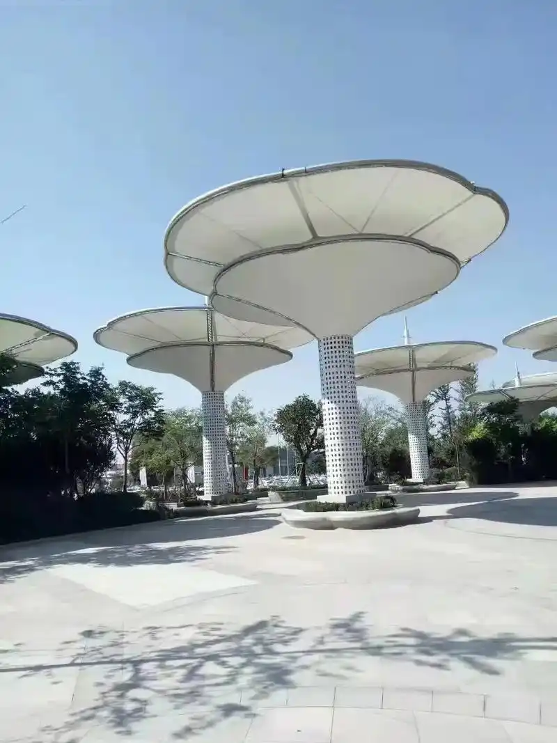 浮山鹏翔膜结构膜结构车棚源头厂家应用场景