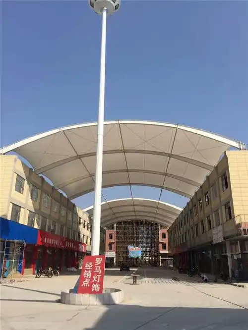 浮山鹏翔膜结构膜结构停车棚生产厂家应用场景