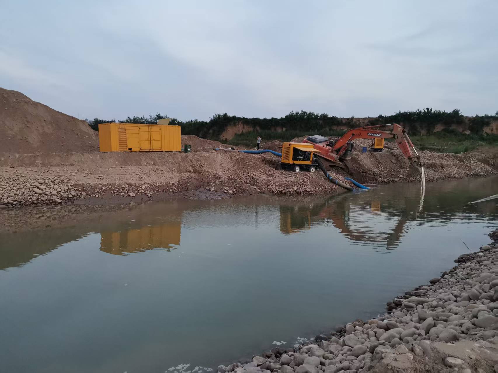 尖草坪大禹大型水泵租赁靠谱的出租水泵工厂应用场景