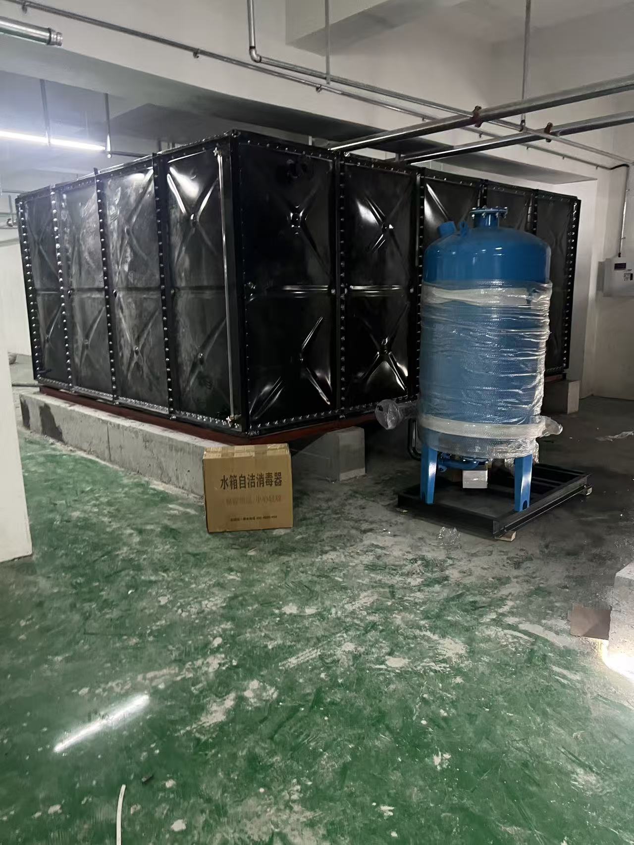 朔城唯创给水设备不锈钢消防水箱案例图片