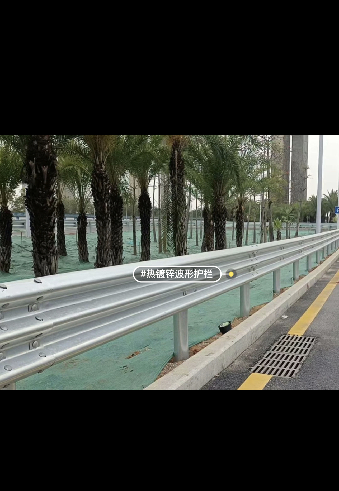 四川玖和交通ss级波形护栏案例图片
