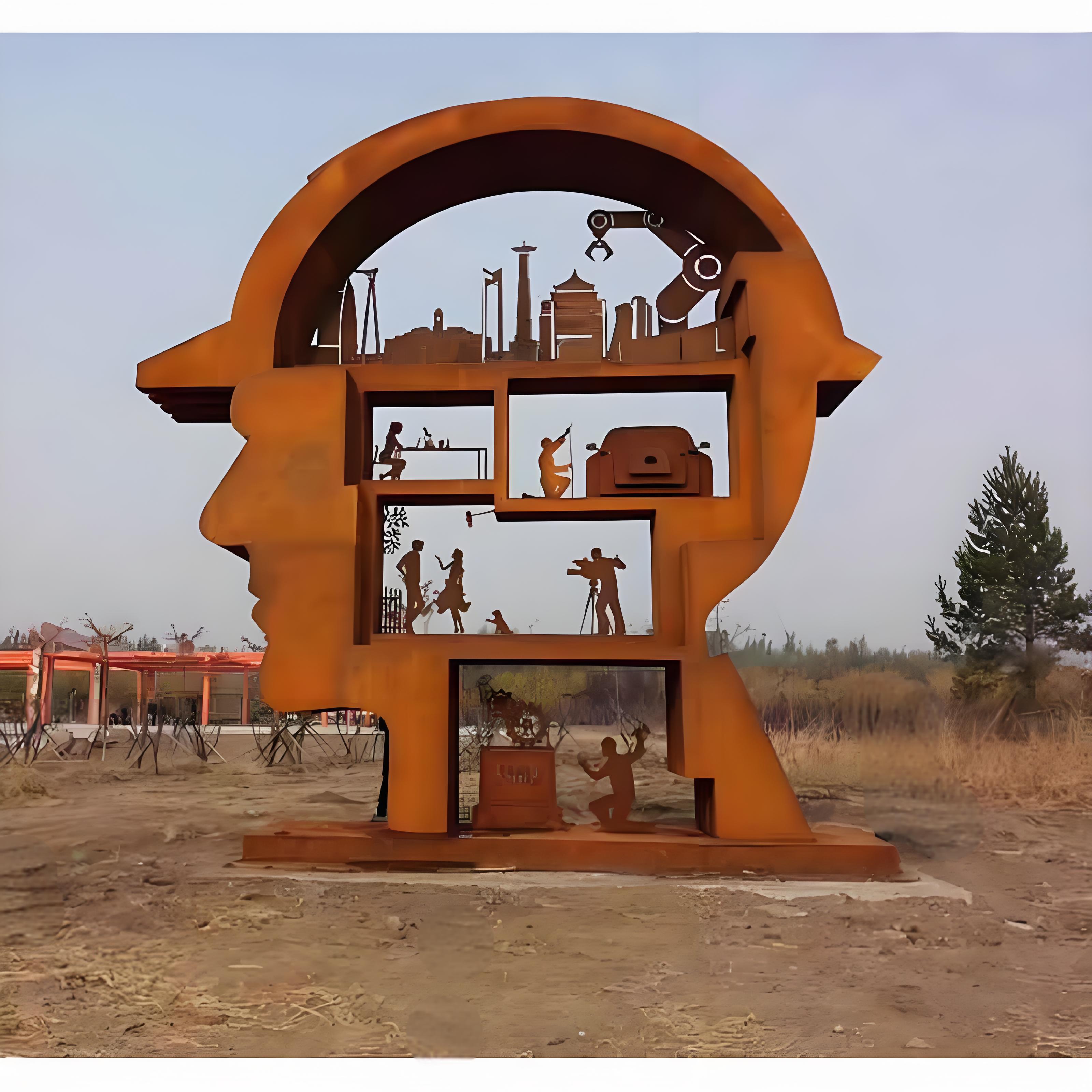 莫旗超宇诚金属耐候钢板雕塑厂家应用场景