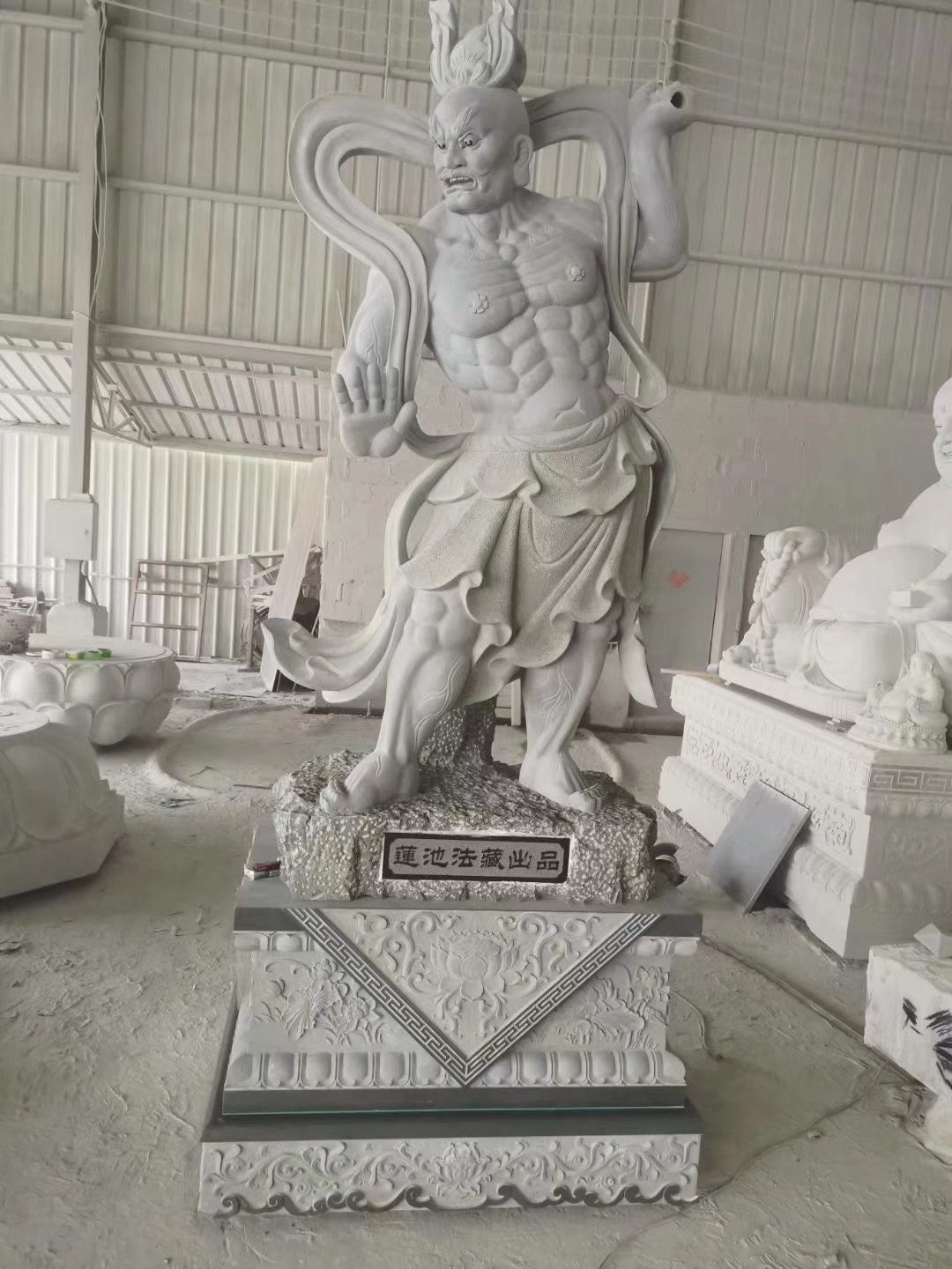 烟台辉耀石材石雕佛像公司案例图片