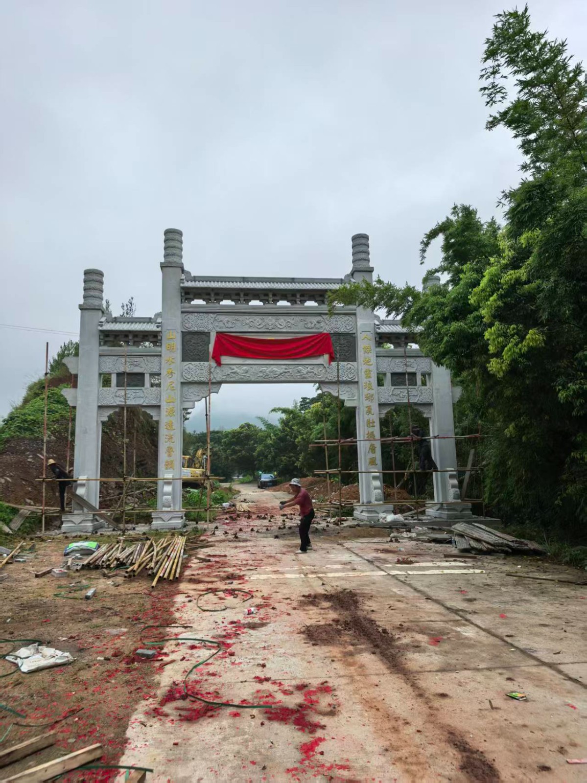 新疆旭源石雕石牌坊推荐哪家实拍