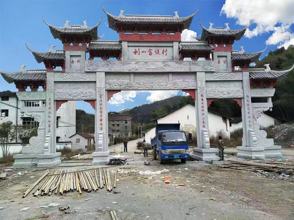 新疆旭源石雕石牌坊哪个厂家做得好应用场景