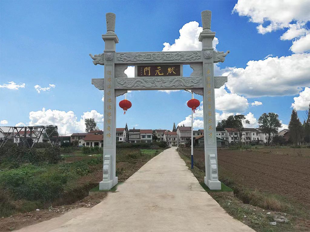 新疆旭源石雕石牌坊推荐哪家案例图片
