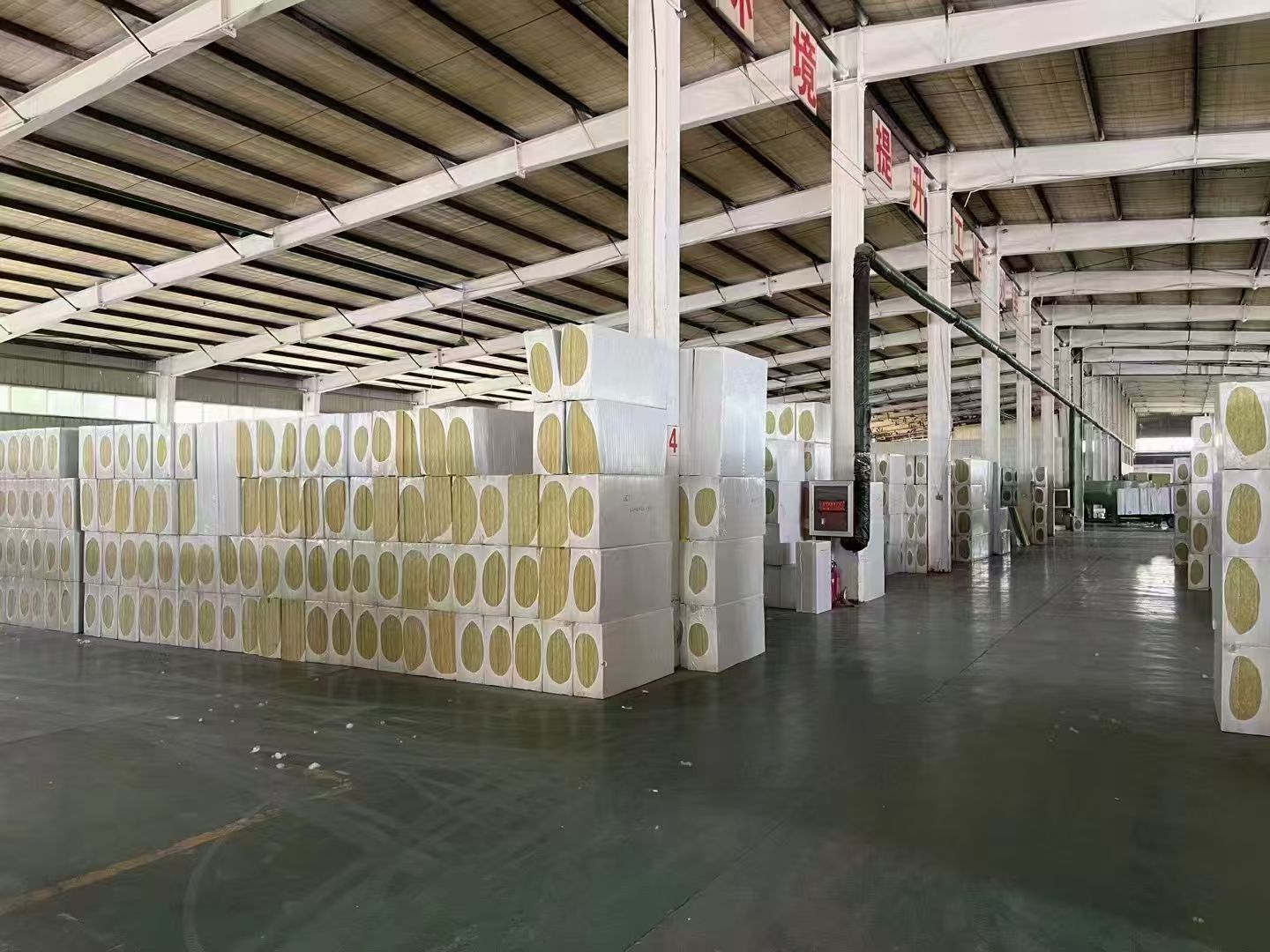 烟台龙飒岩棉保温棉玻璃棉厂家展示