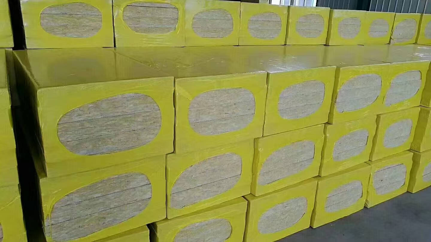 烟台龙飒岩棉保温棉岩棉板厂家实拍