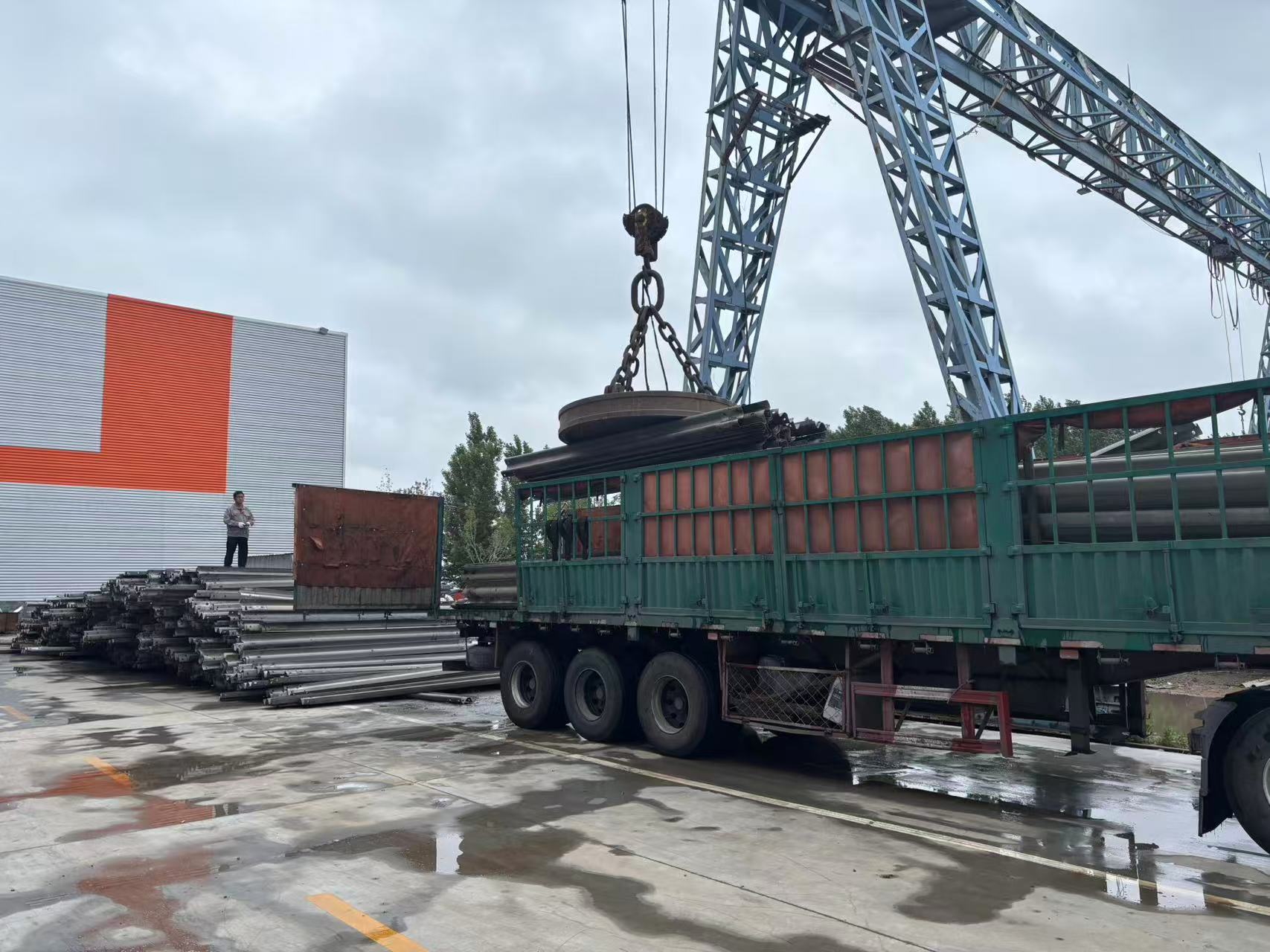 咸阳沃德交通设施靠谱的公路护栏回收工厂案例图片