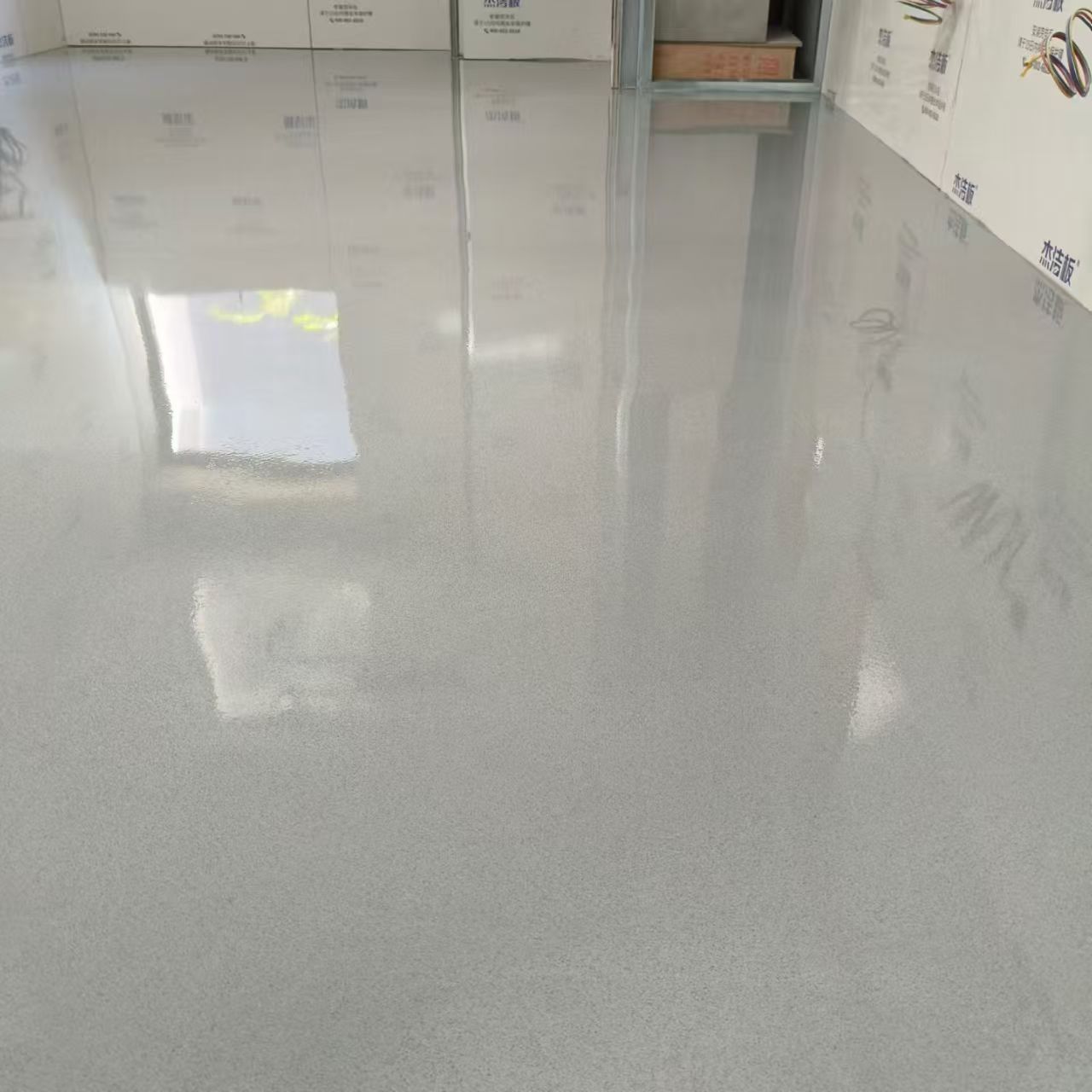 辽源兴迈地坪施工环氧地坪施工案例图片