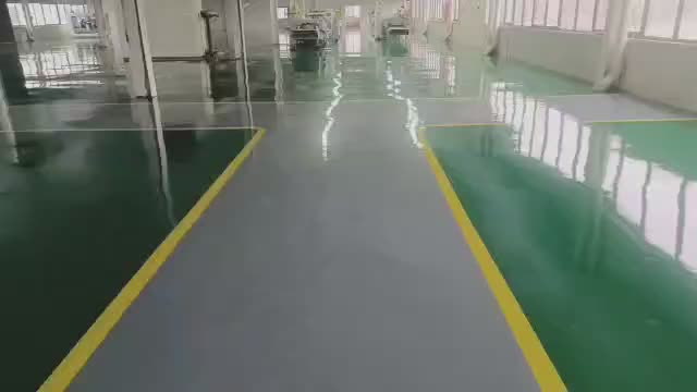 辽源兴迈地坪施工地坪漆施工案例图片