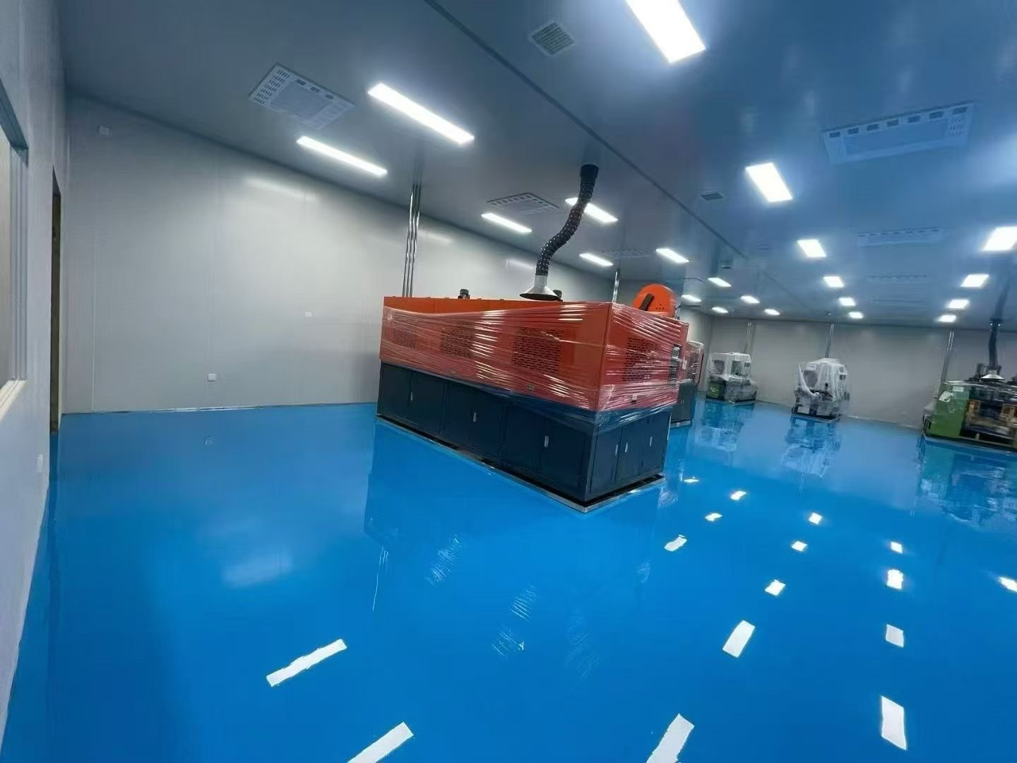 辽源兴迈地坪施工环氧地坪案例图片