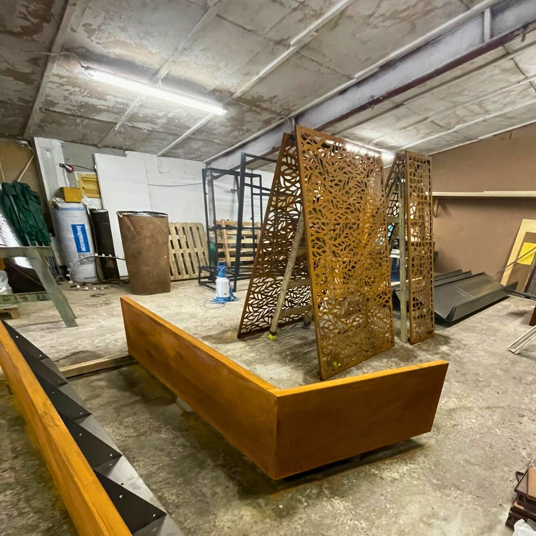 钓鱼岛森玥耐候钢板加工厂森玥耐候钢板加工厂案例展示