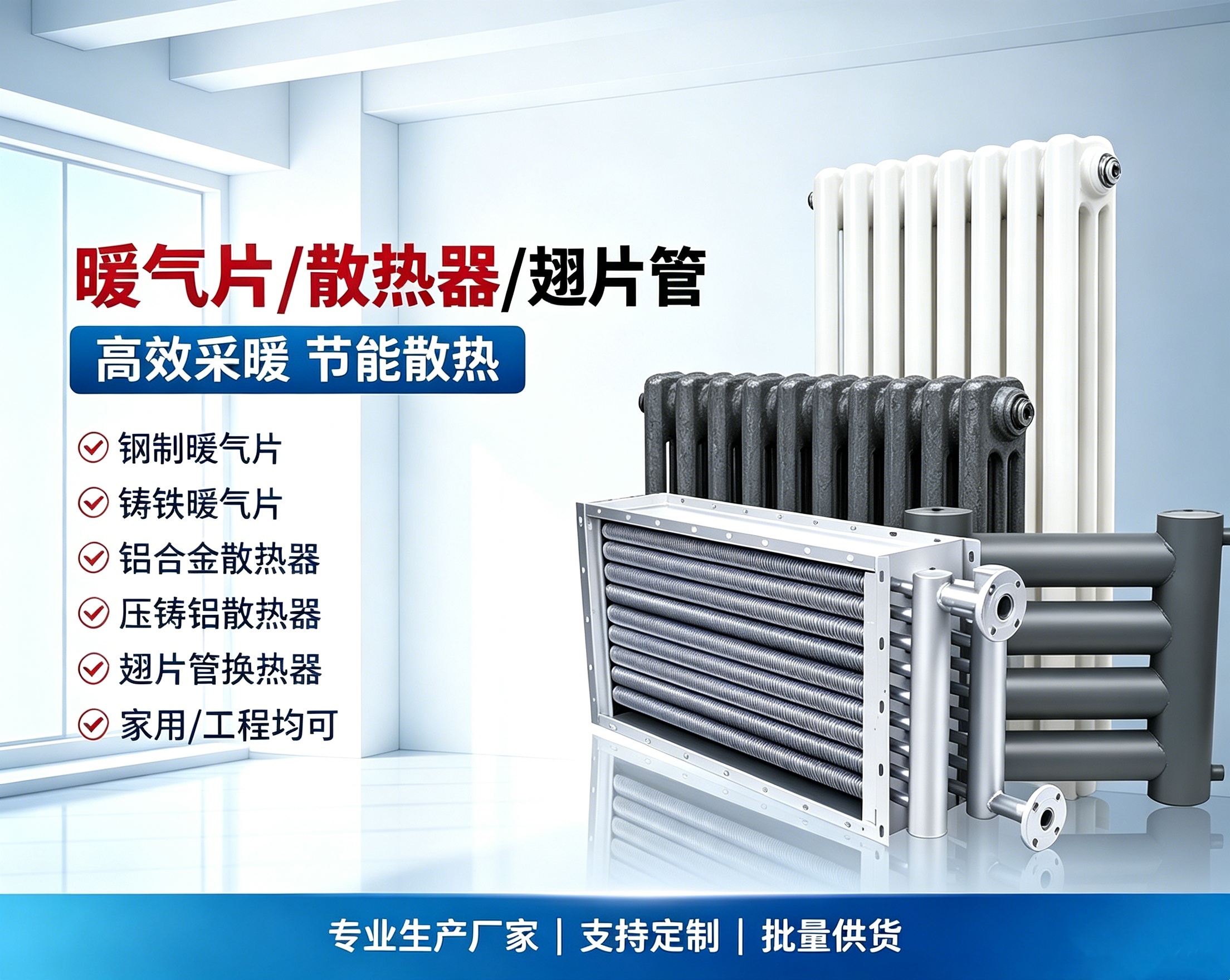 2026 年新消息：带岭可靠的压铸铝散热器品牌推荐,别再傻傻买普通散热器了，这玩意儿居然能省30%电费还更耐用？