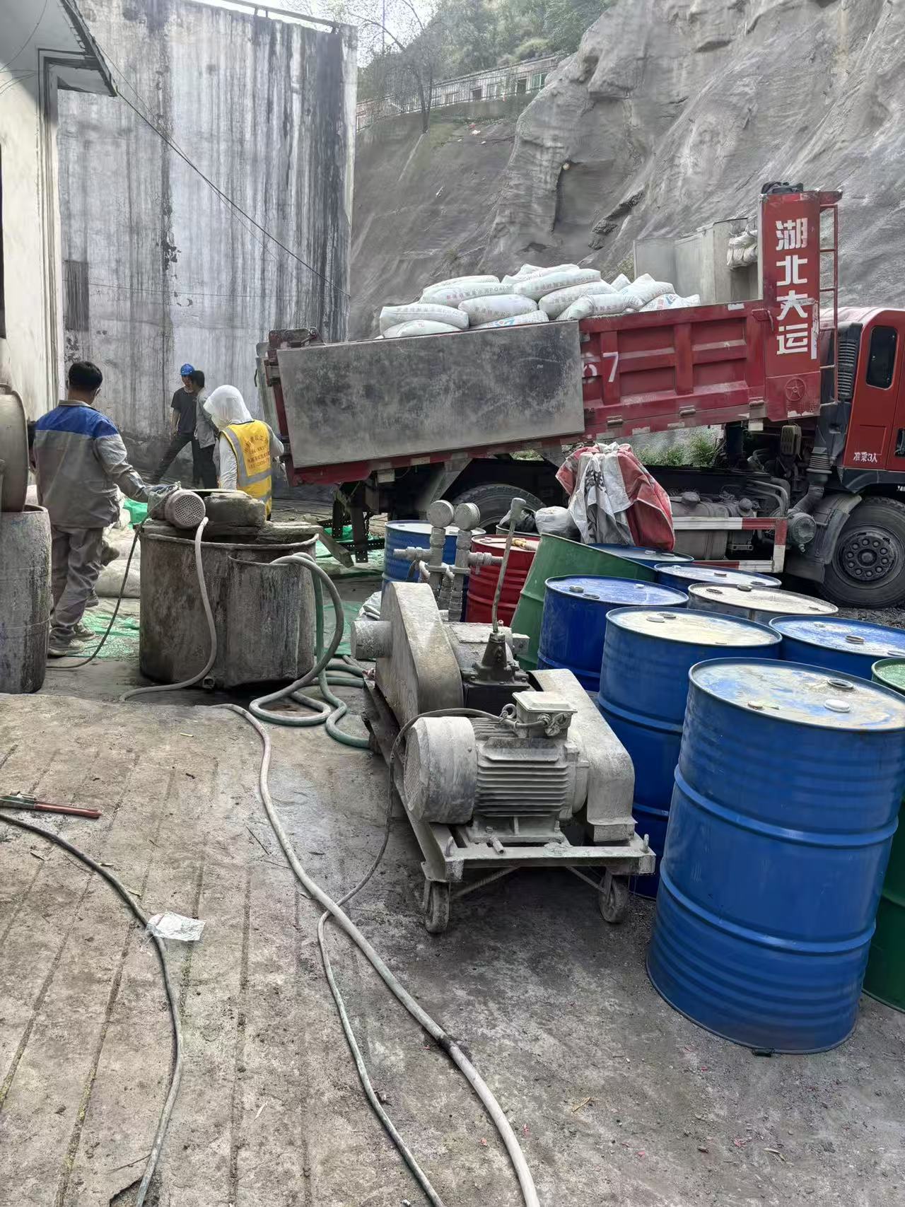 玉树中昌注浆加固服务场景