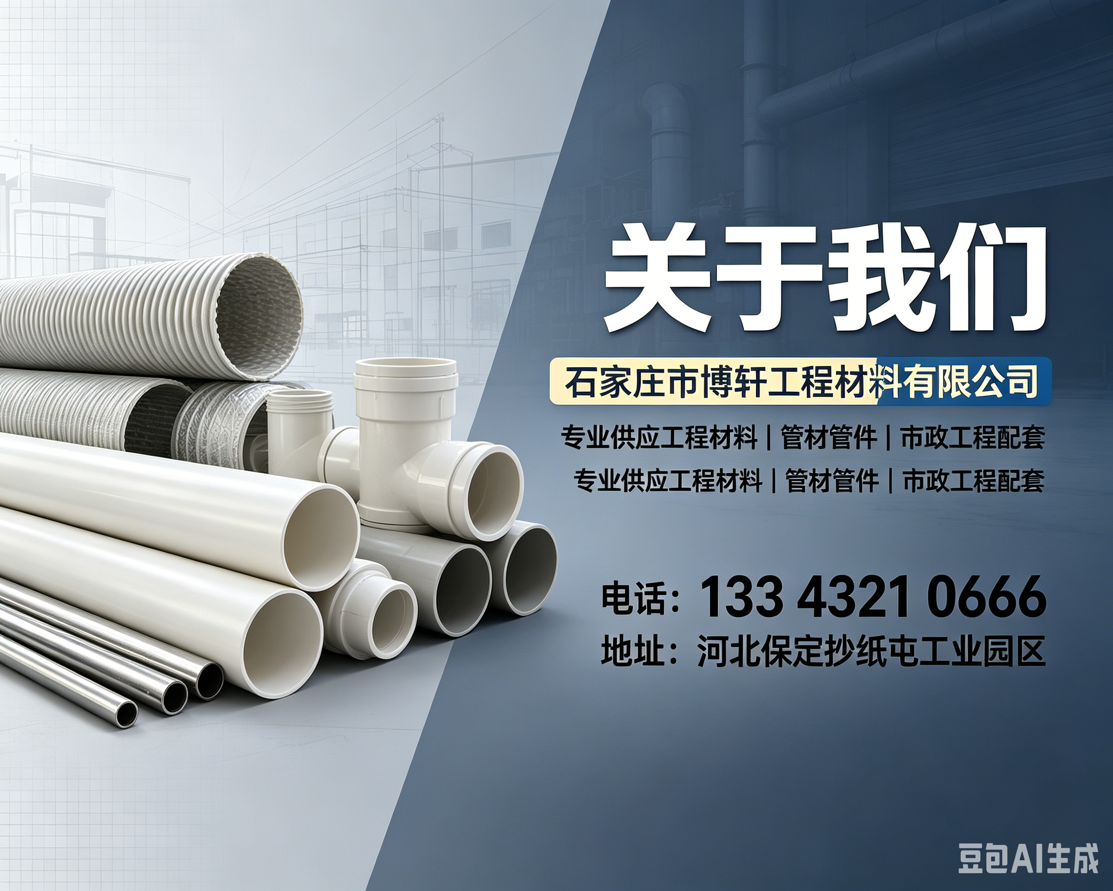 蓬莱博轩工程材料企业形象