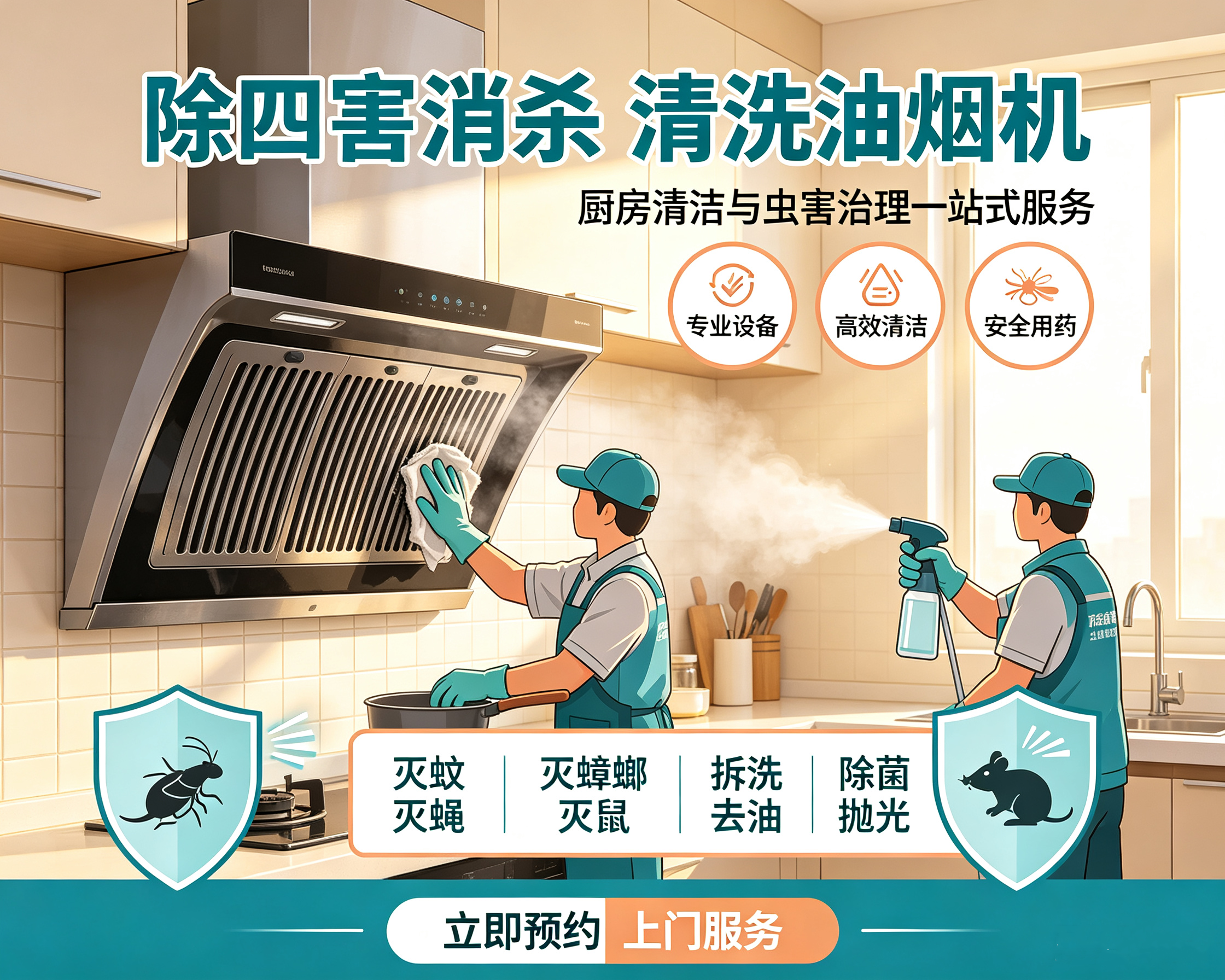 2026 年新消息:杏花岭靠谱的四害消杀店推荐,家里没老鼠蟑螂居然还得做?这事儿别等中招才懂那玩意儿的重要