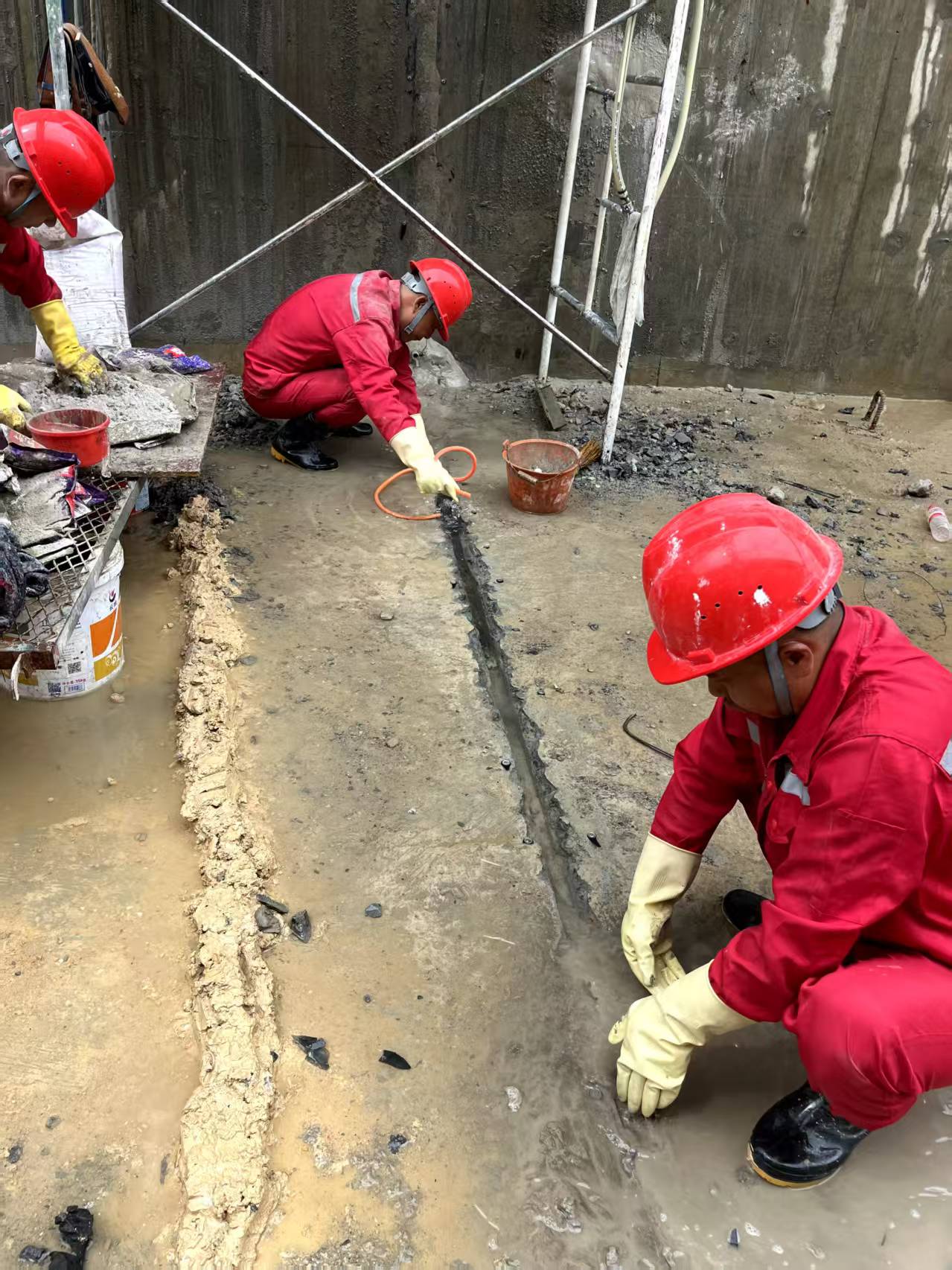 注浆材料展示