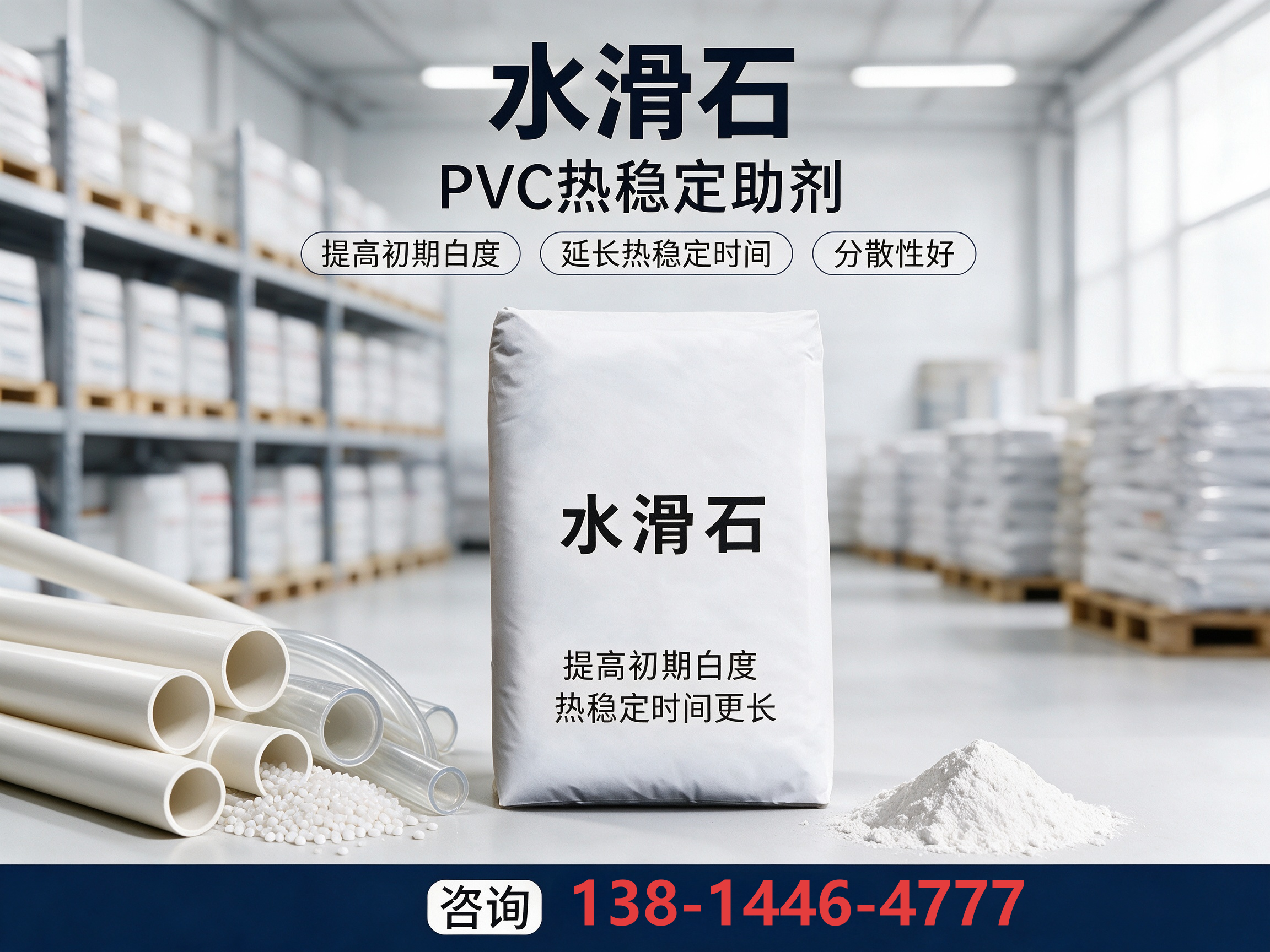 耐高温水滑石