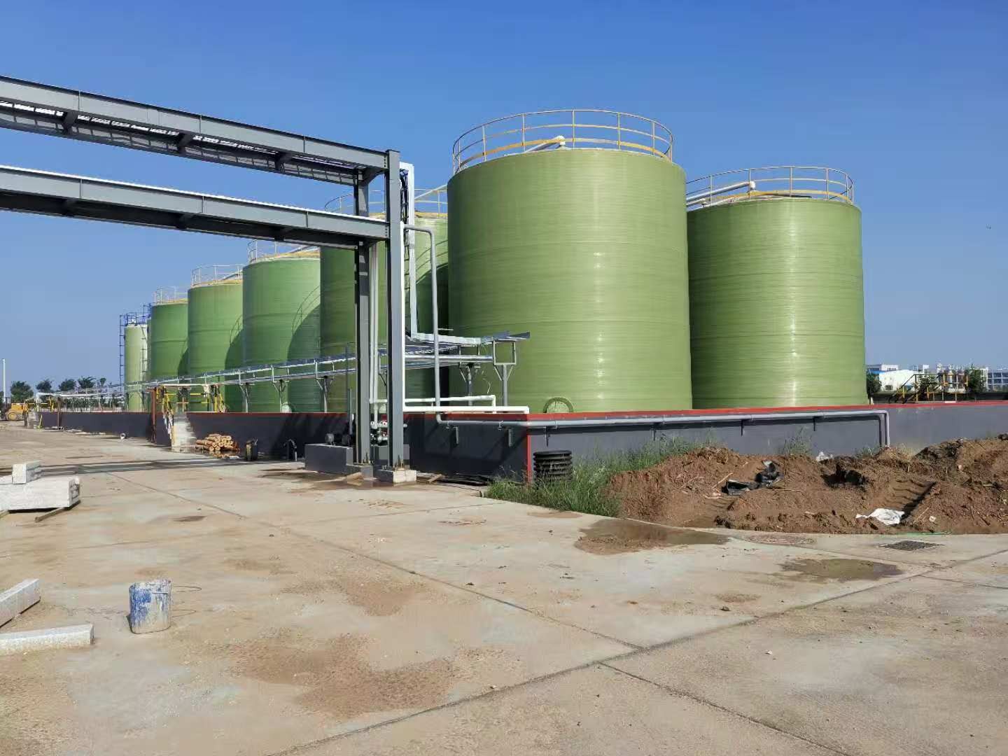 昂昂溪锦汇玻璃钢储罐玻璃钢盐酸储罐生产厂家案例图片