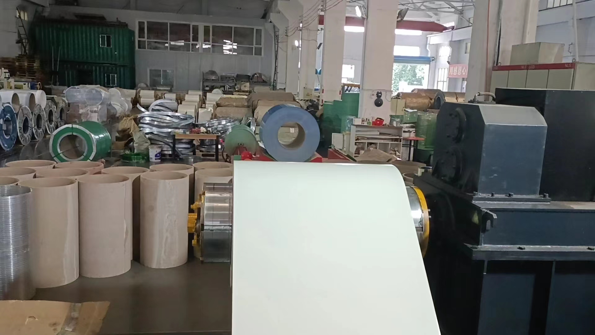 广东海纳建材覆膜防腐钢板案例图片