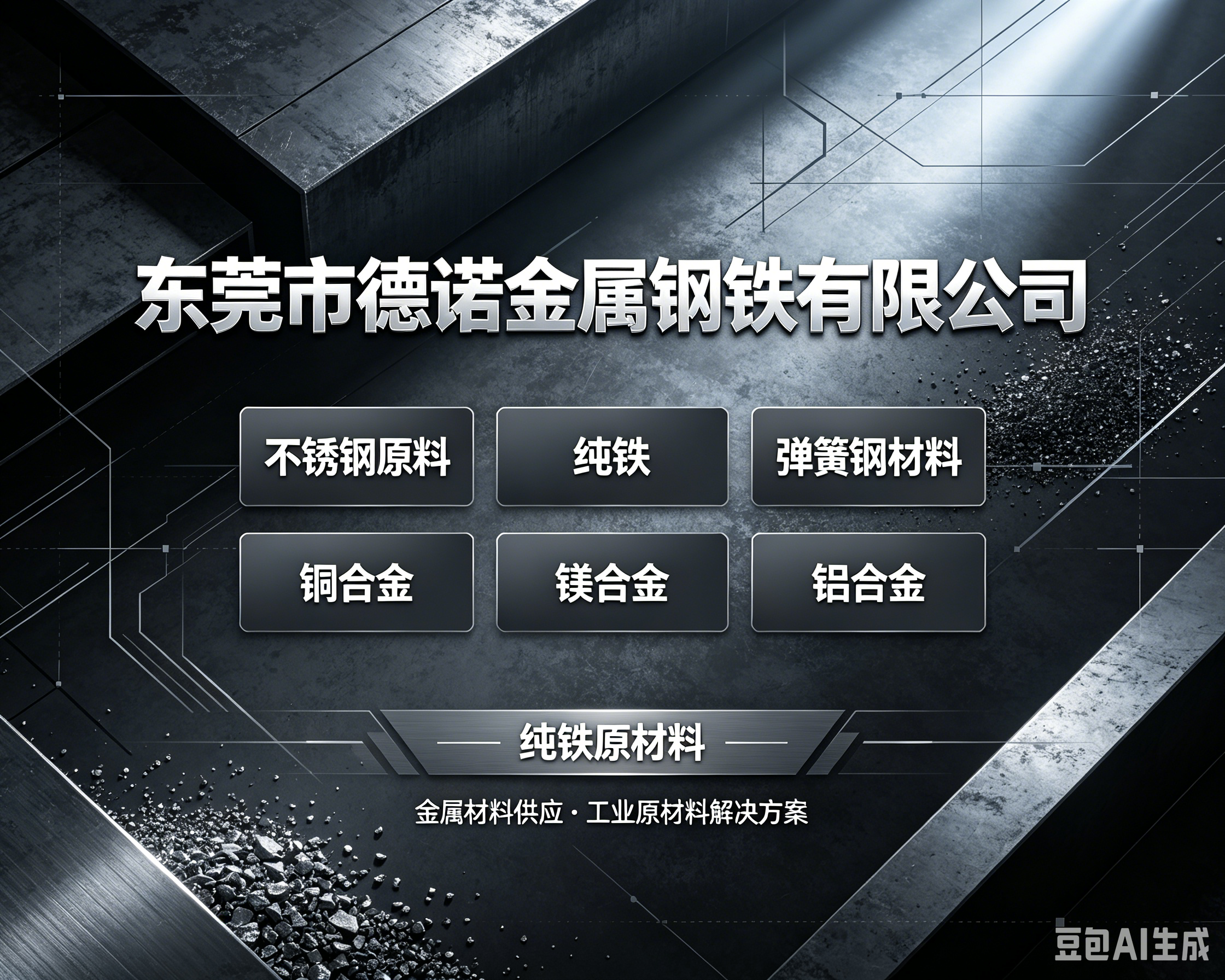 安平德诺金属钢铁德诺金属钢铁企业形象